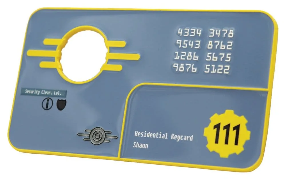 Fallout Keycard Replica – Vault 111 Limited Edition 11 cm 3