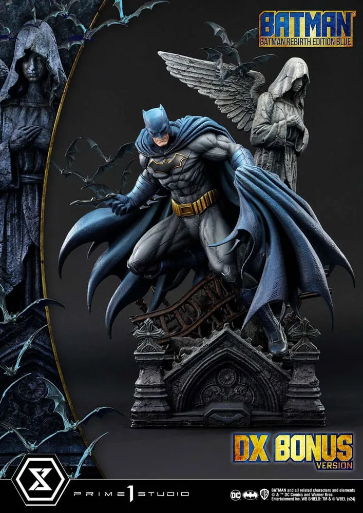 Batman Statue – Rebirth Blue Deluxe Bonus Version 71 cm