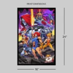ThunderCats Fine Art Print – Roar Unframed 41 x 61 cm 6