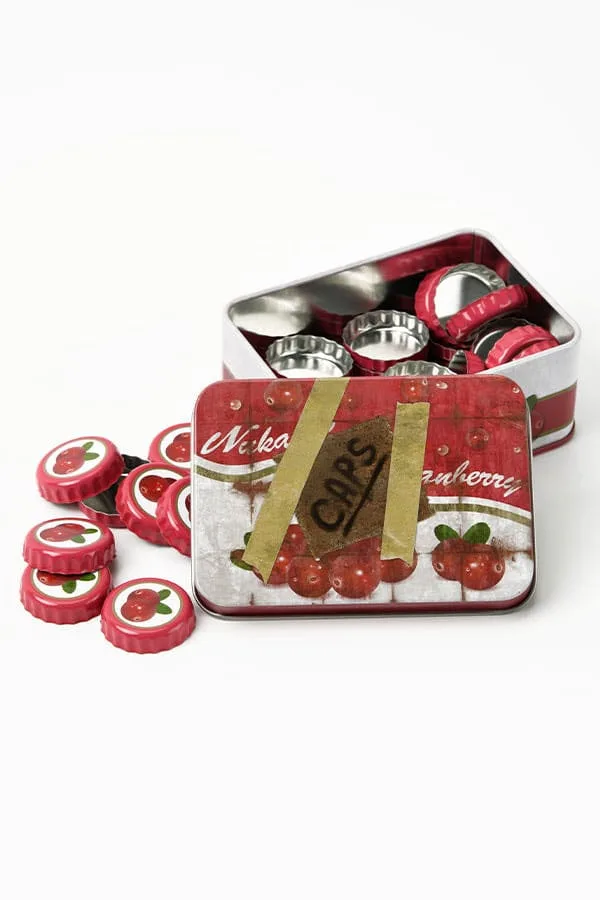 Fallout Collectible Tin – Nuka Cranberry Bottle Caps 10 cm