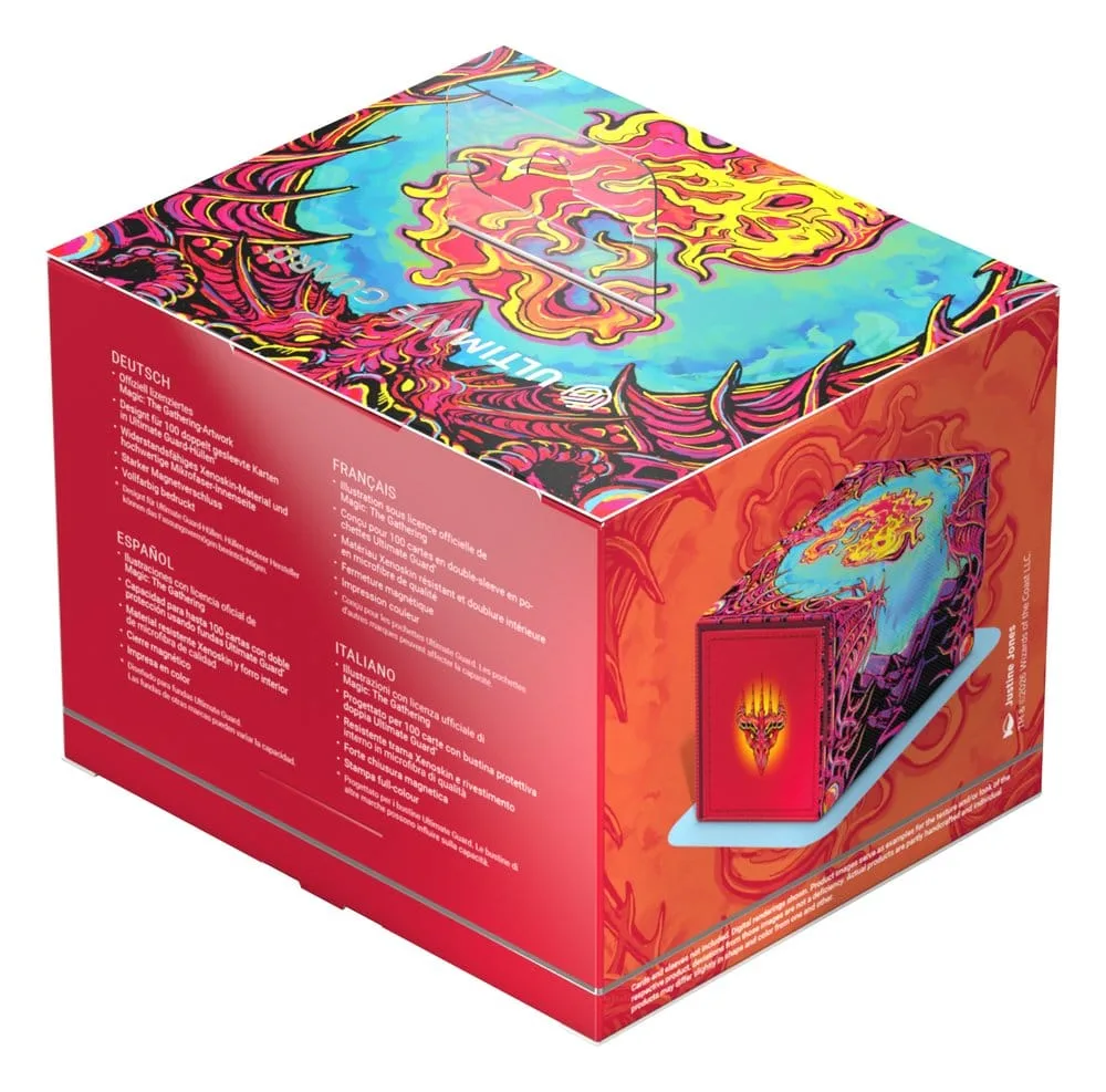 Magic: The Gathering Deck Box – Sidewinder 100+ Mana Token Mountain 13
