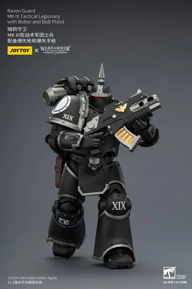 Warhammer 40K Action Figure – Raven Guard MK III Legionary 12.3 cm 6