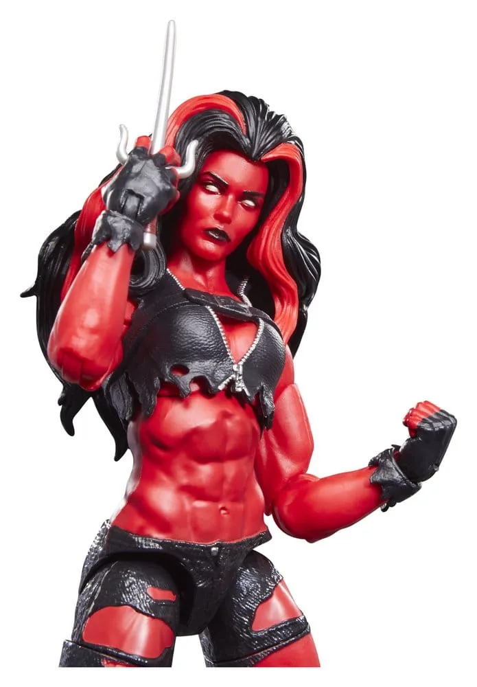 Marvel Legends Action Figure – Red She-Hulk 15 cm 9