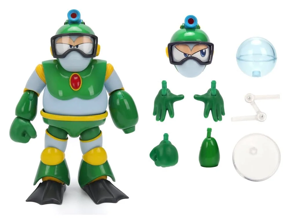 Mega Man Action Figure – Bubble Man 11 cm