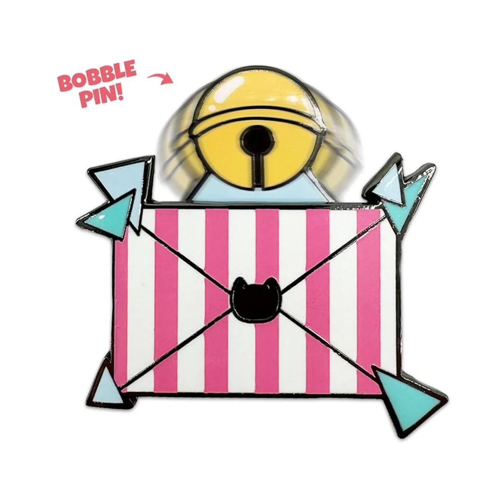 Bee and PuppyCat Bobble Pin – Letter 5 cm 2
