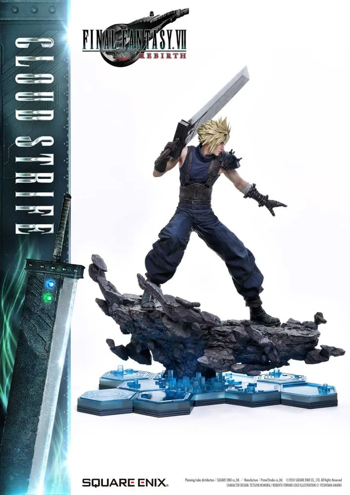 Final Fantasy VII Rebirth Statue – Cloud Strife 68 cm 4