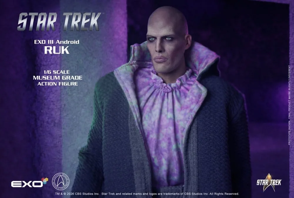 Star Trek Action Figure – Ruk EXO III Android 1/6 33 cm 6