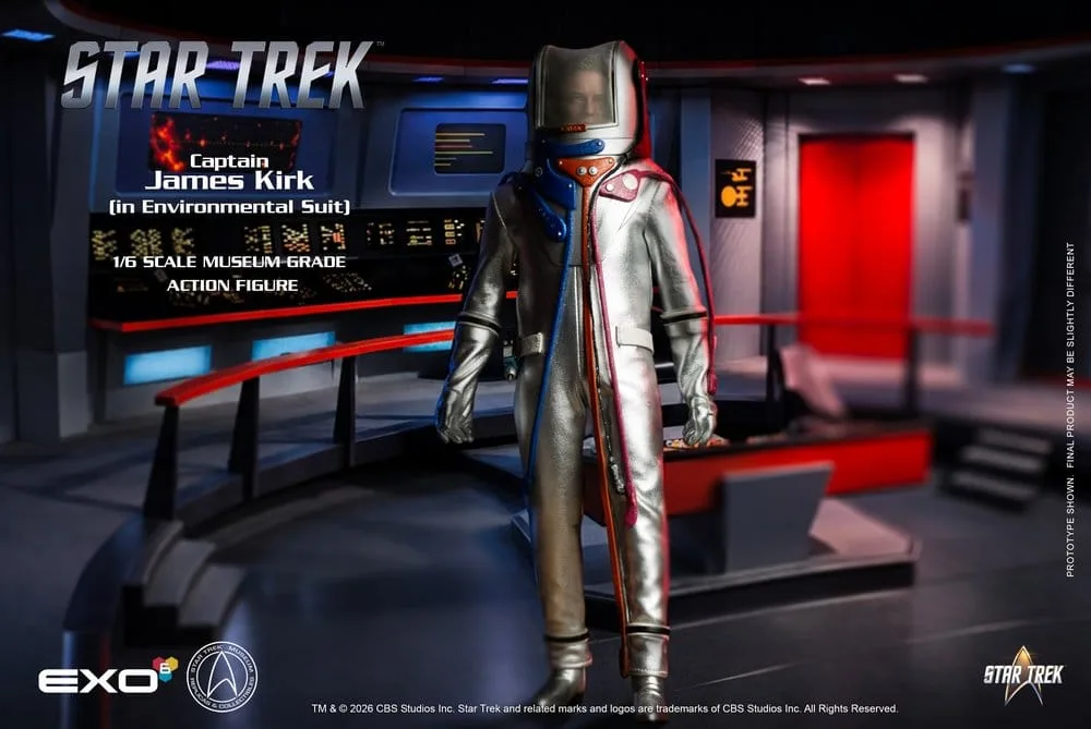 Star Trek Action Figure – Kirk Environmental Suit 1/6 29 cm 4