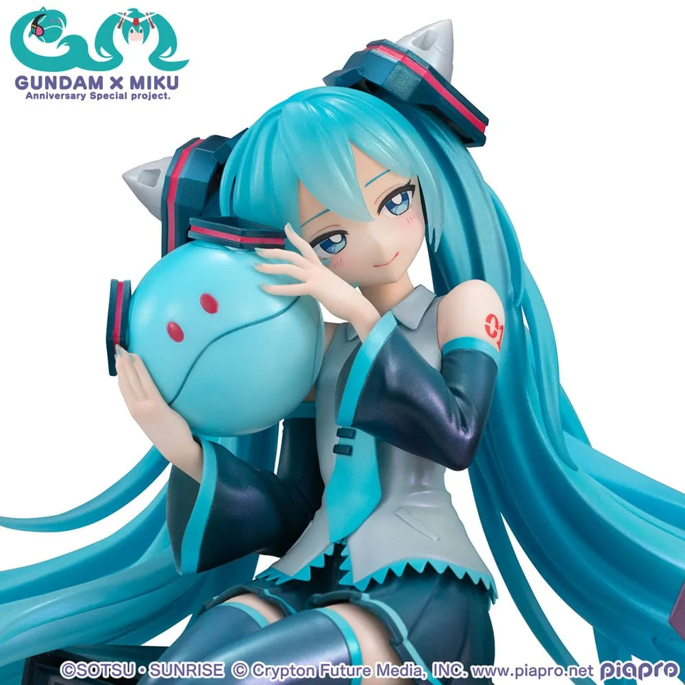 Gundam x Hatsune Miku Statue – Lucrea 45th Anniversary 17 cm 5