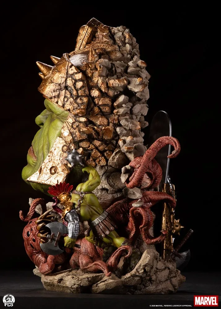 Marvel Fine Art Bust – Planet Hulk 56 cm 11
