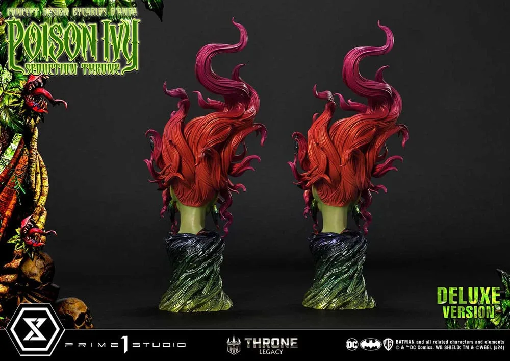 DC Comics Statue – Poison Ivy Seduction Throne Deluxe Bonus 55 cm 20