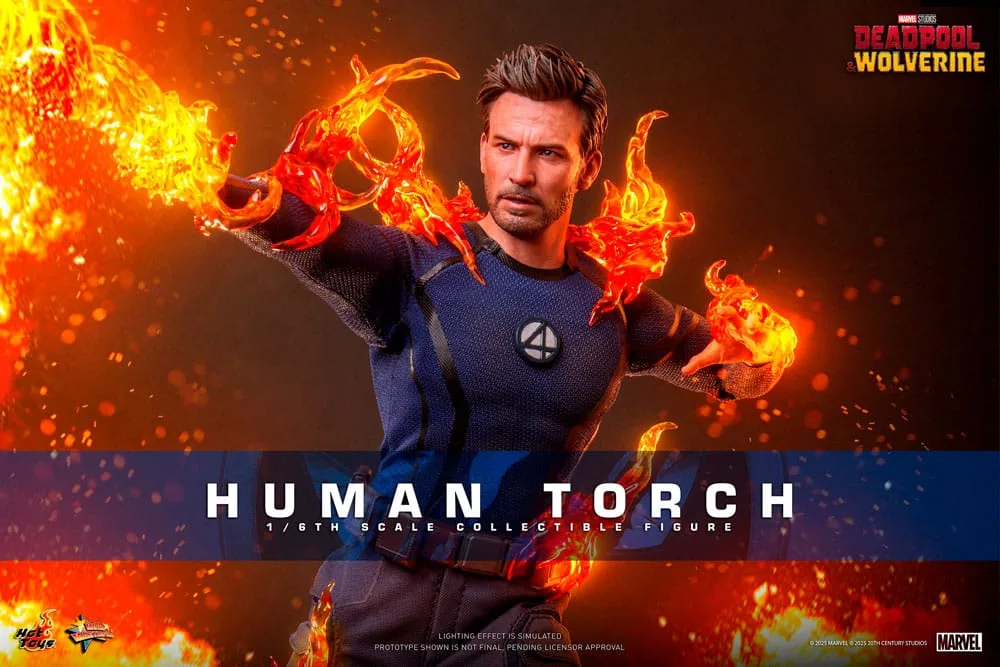 Deadpool & Wolverine Action Figure – Human Torch 31 cm 2