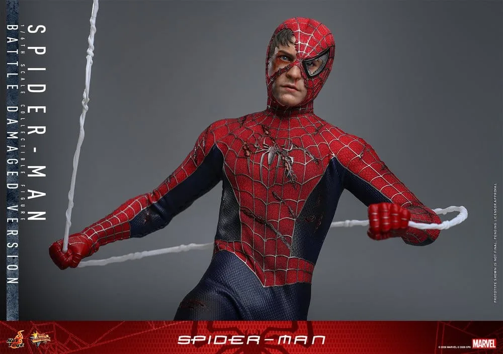 Spider-Man Action Figure – Battle Damaged 1/6 Scale 30 cm 14