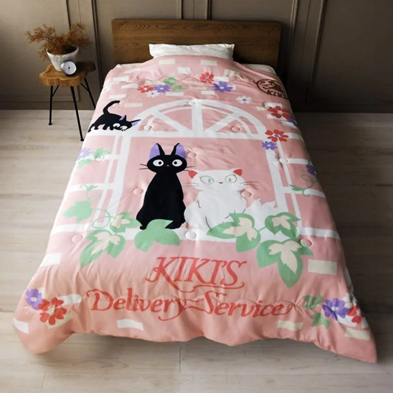 Kiki’s Delivery Service Comforter – Jiji Natsu Sweet Pink
