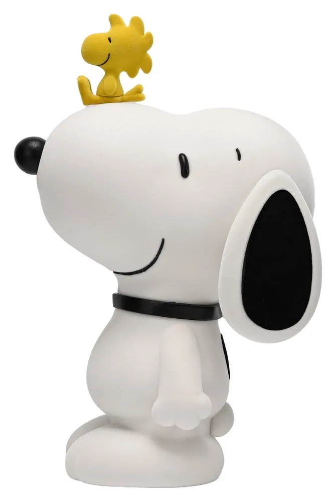 Peanuts Coin Bank – Flocked Snoopy & Woodstock