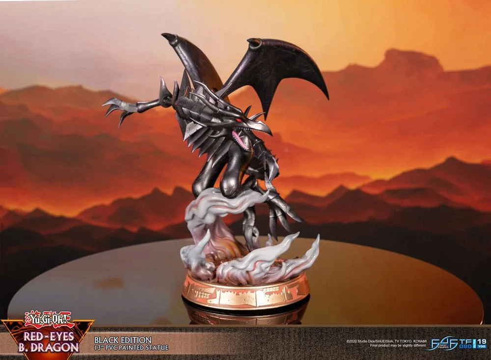 Yu-Gi-Oh! PVC Statue – Red-Eyes B. Dragon Black 33 cm 15