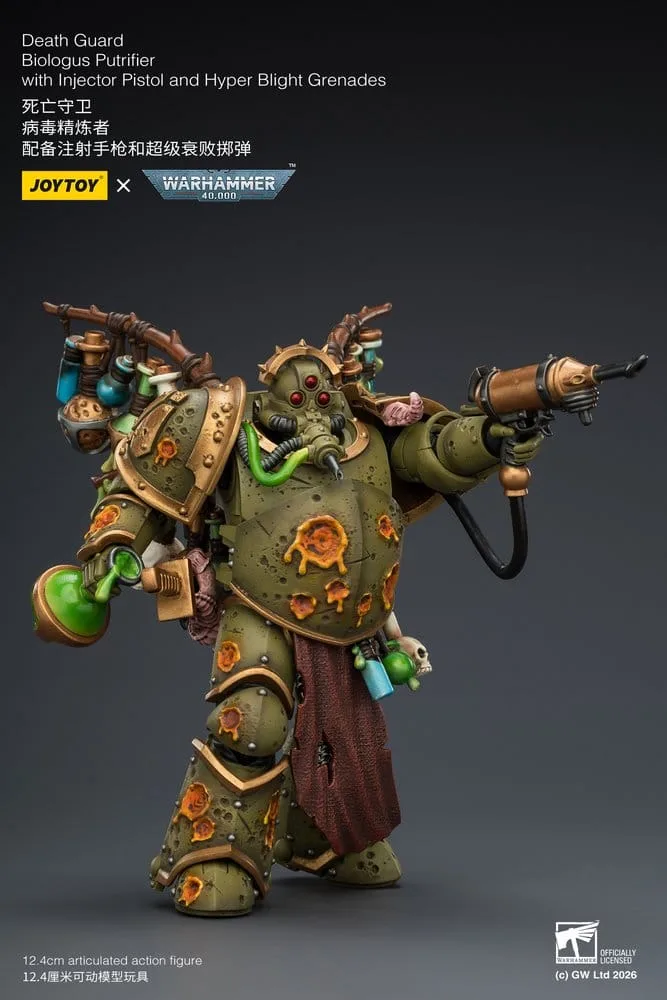 Warhammer 40,000 Action Figure – Biologus Putrifier 12.4 cm 5