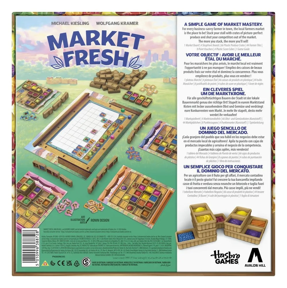 Market Fresh Bordspel – Strategisch kratten stapelen 16