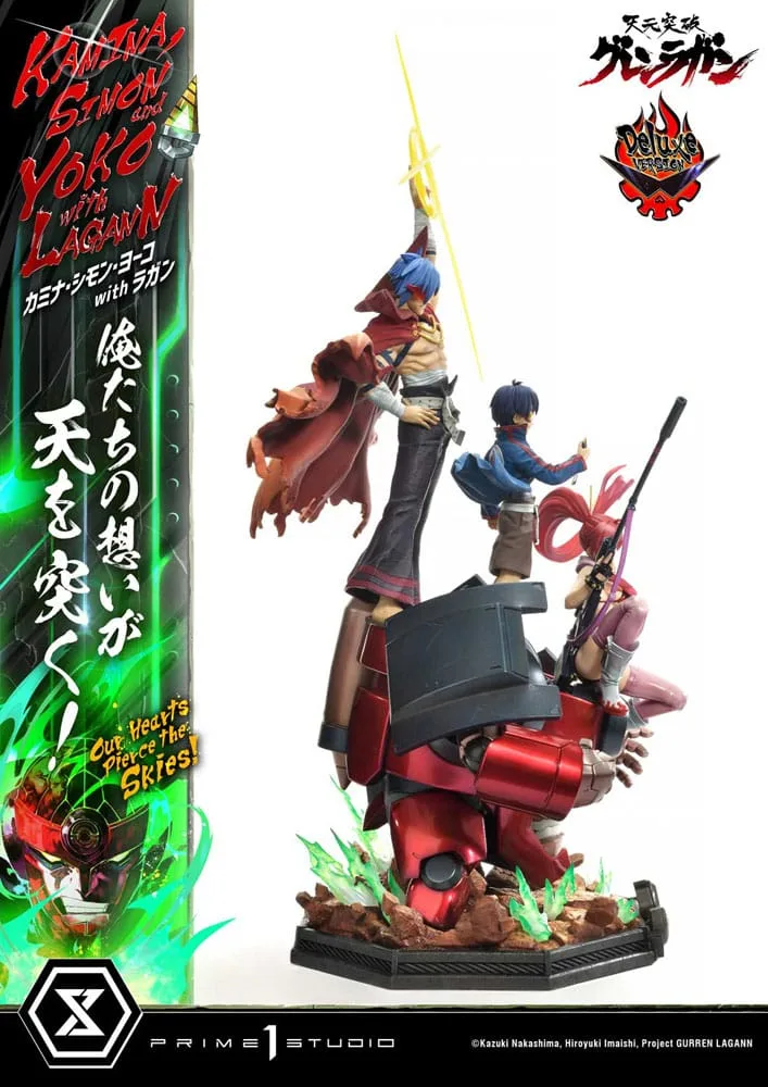 Gurren Lagann Statue – Kamina Simon Yoko with Lagann Deluxe 97 cm 27