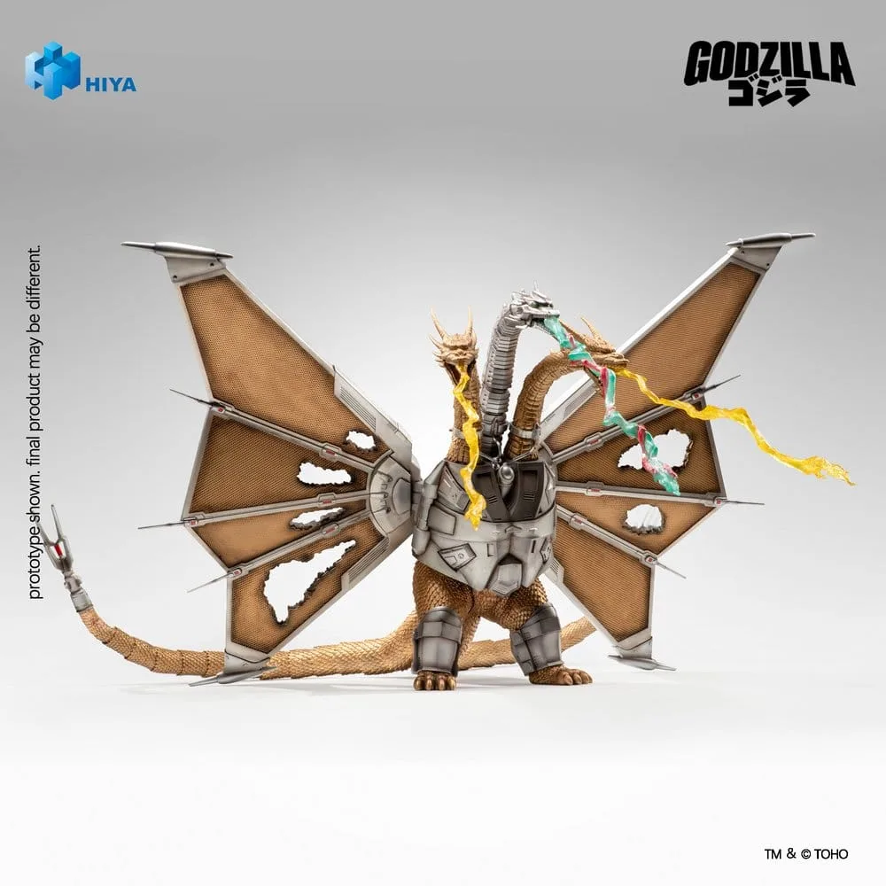 Godzilla Action Figure – Battle Damaged Mecha King Ghidorah 33 cm 3