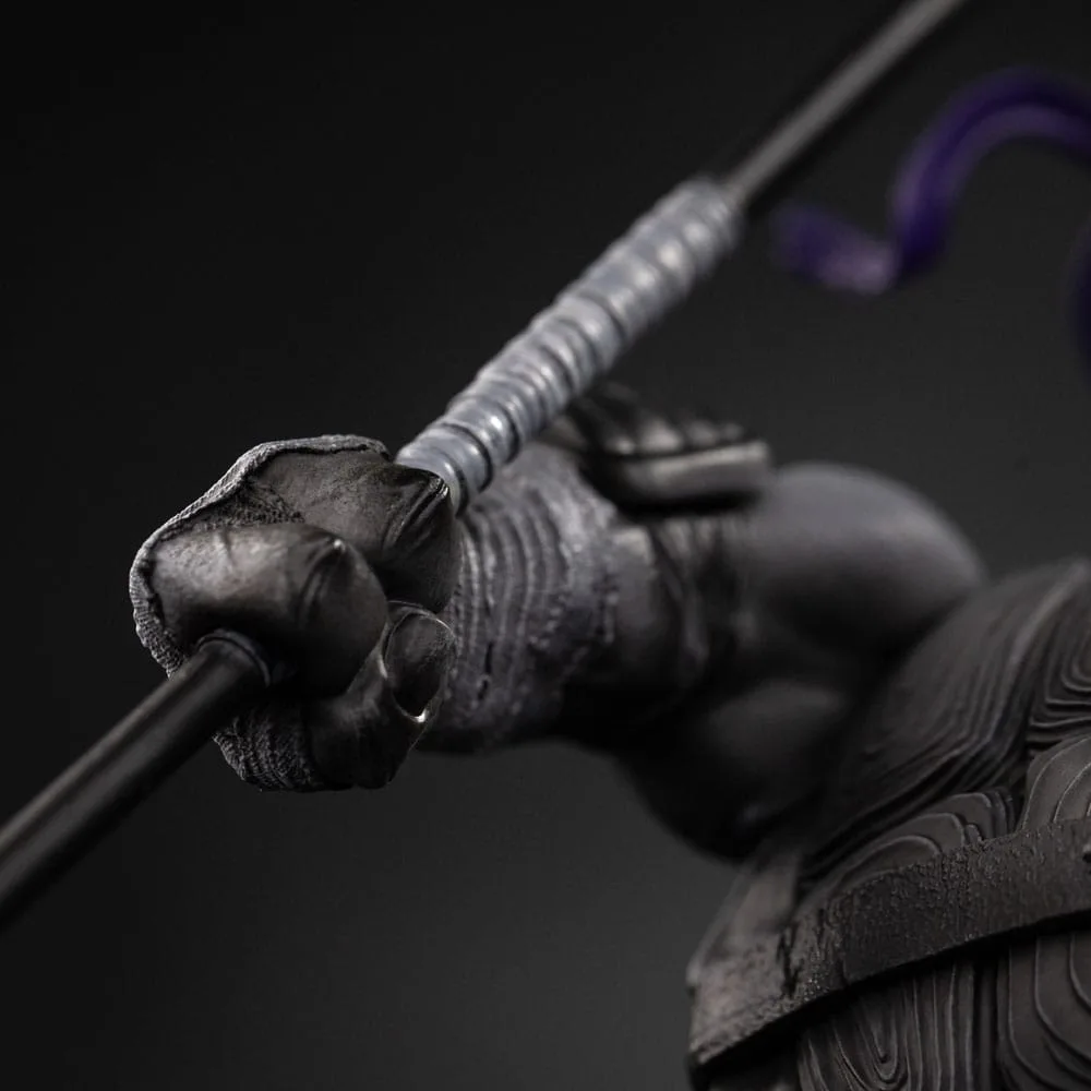 TMNT Statue – Donatello Black and White Variant 26 cm 6