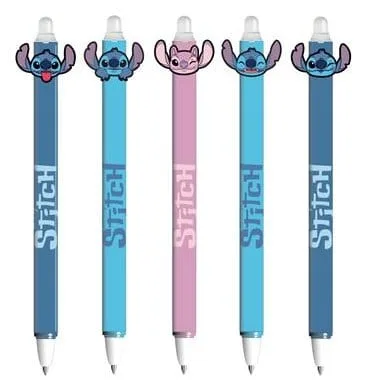 Lilo & Stitch Erasable Gel Pens – Blue Display 30 Pieces