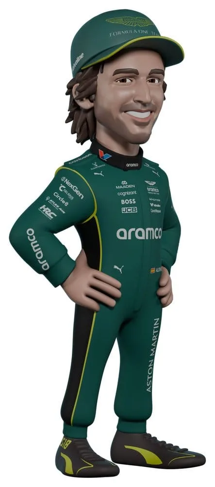 Formula 1 Minix Figure – Fernando Alonso Aston Martin 12 cm