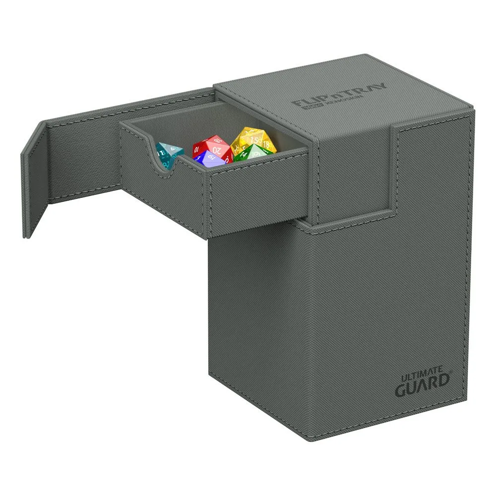 Ultimate Guard Deck Box – Grey Flip’n’Tray 100+ Xenoskin 2
