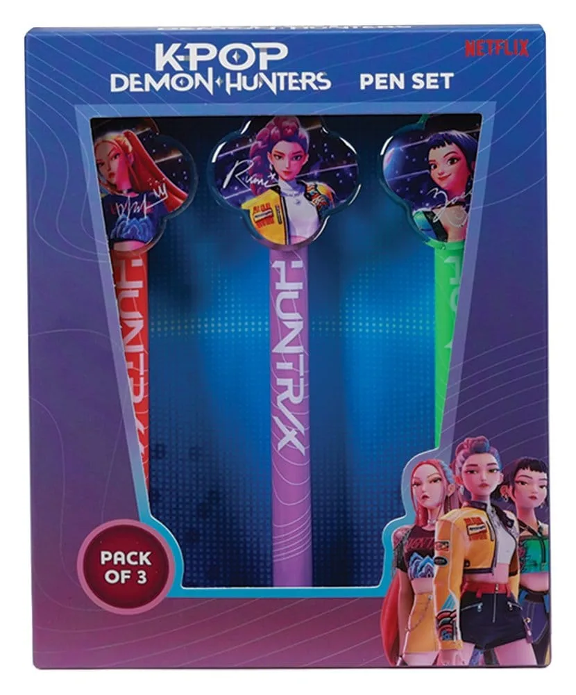 KPop Demon Hunters Balpennen – Set van 3 2