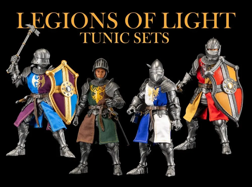 Mythic Legions Accessory Set – Army of Leodysseus Tunics 2