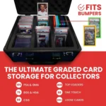Evoretro Graded Card Storage Box – Blue 90 Slab Capacity 2