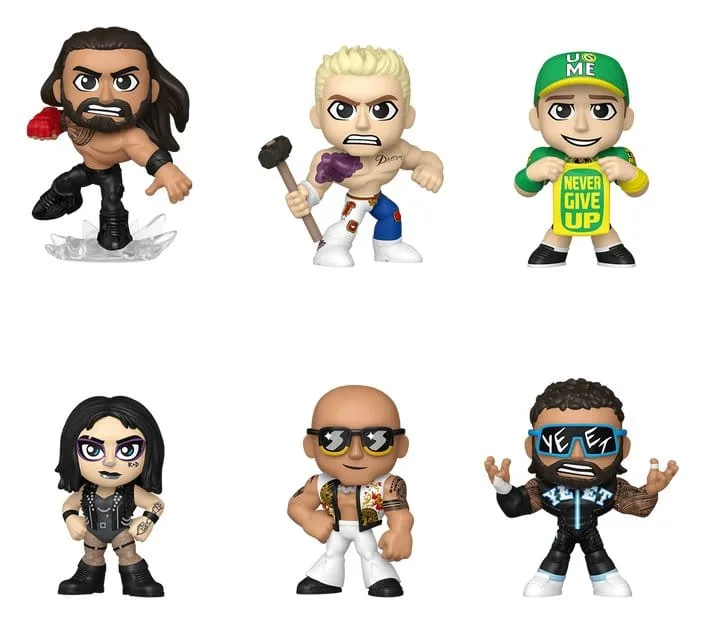 WWE Mini Figures – 12 Blind Box Display 5 cm 2