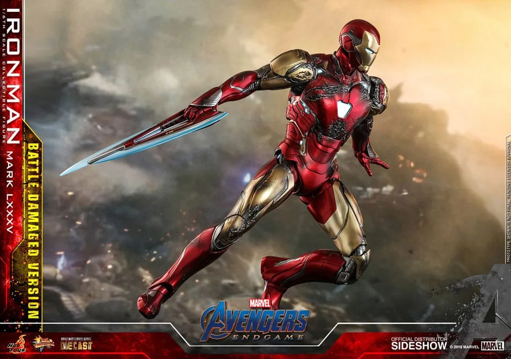 Avengers Endgame Figure – Iron Man LXXXV Battle Damaged 32 cm 12