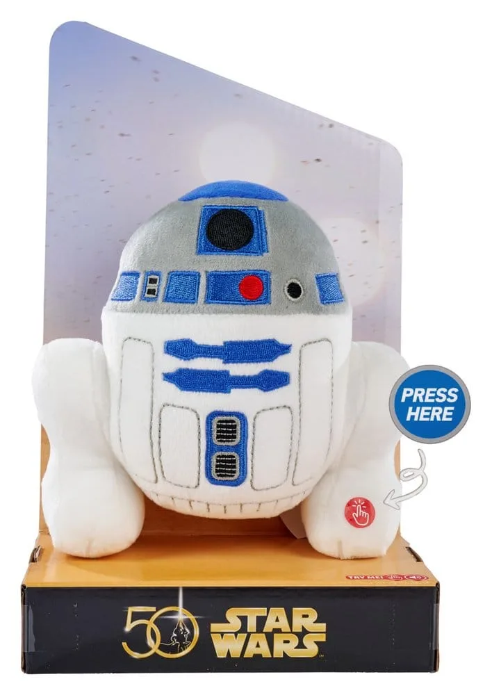 Star Wars Plüschfigur – R2-D2 zum 50. Jubiläum 16 cm 9