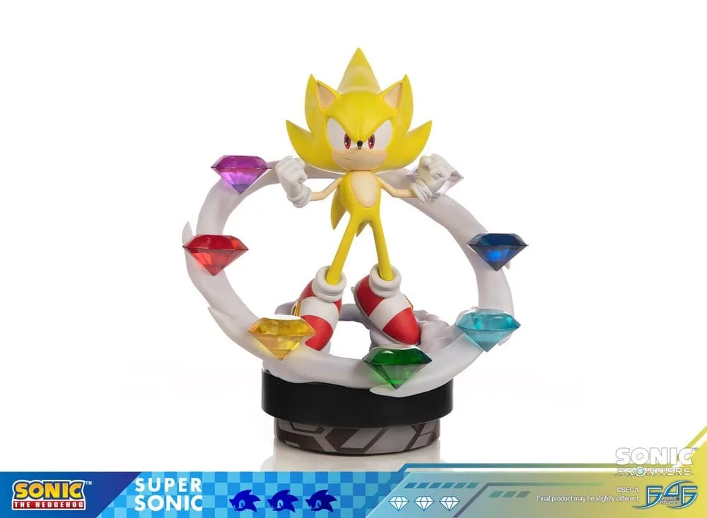 Sonic Frontiers Resin Statue – Super Sonic 45 cm