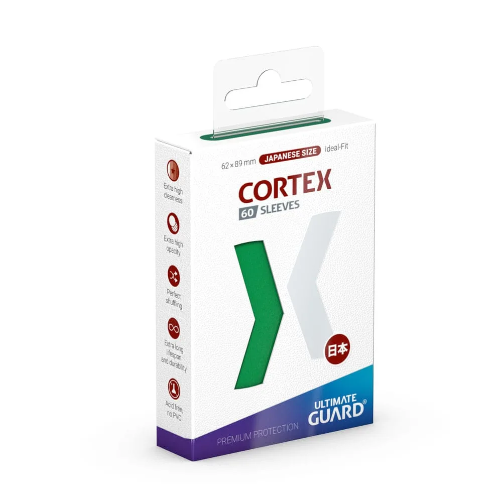 Ultimate Guard Card Sleeves – Cortex Green 62 x 89 mm