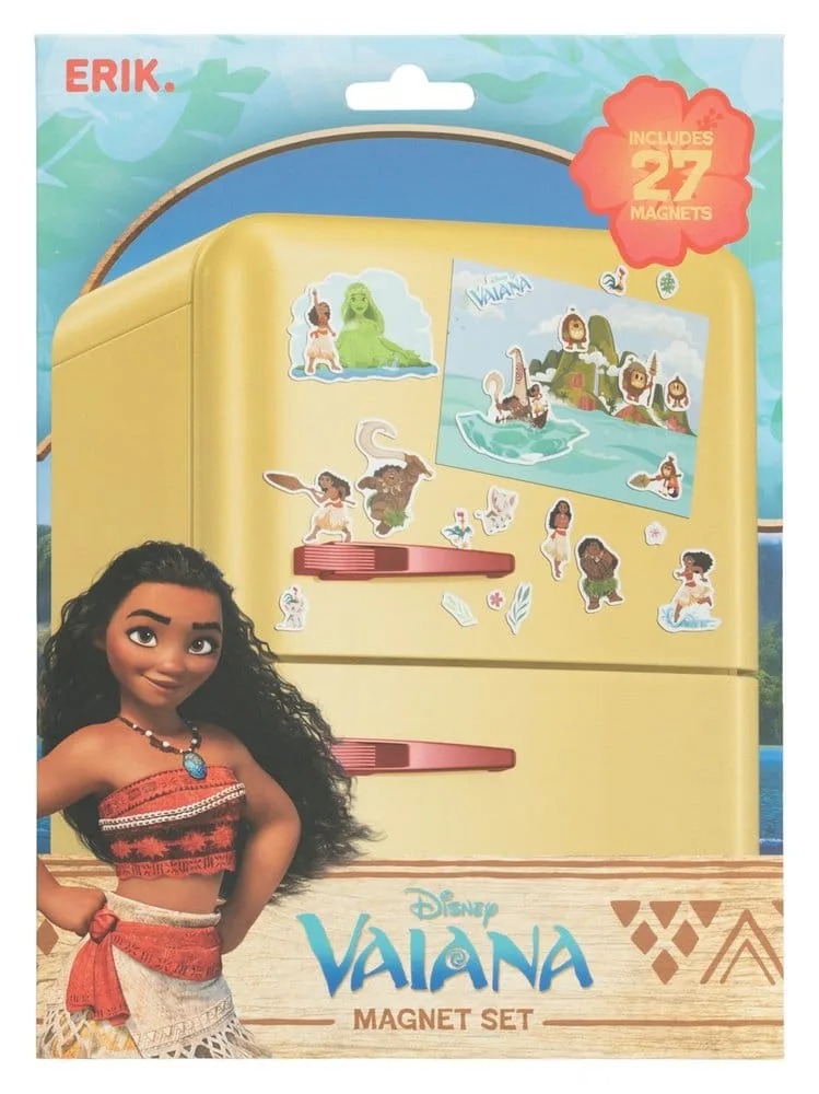 Disney Moana Magnet Set – Three Die-Cut Sheets 14.5 x 21 cm