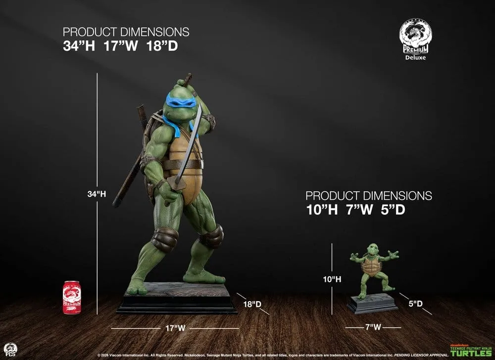 TMNT Statue – Leonardo Deluxe Edition 1/2 Scale 86 cm 21