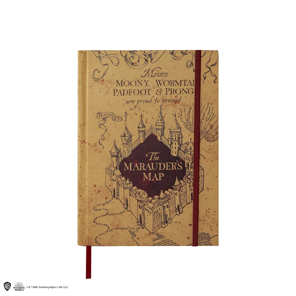 Harry Potter Notebook – Marauder’s Map A5 6