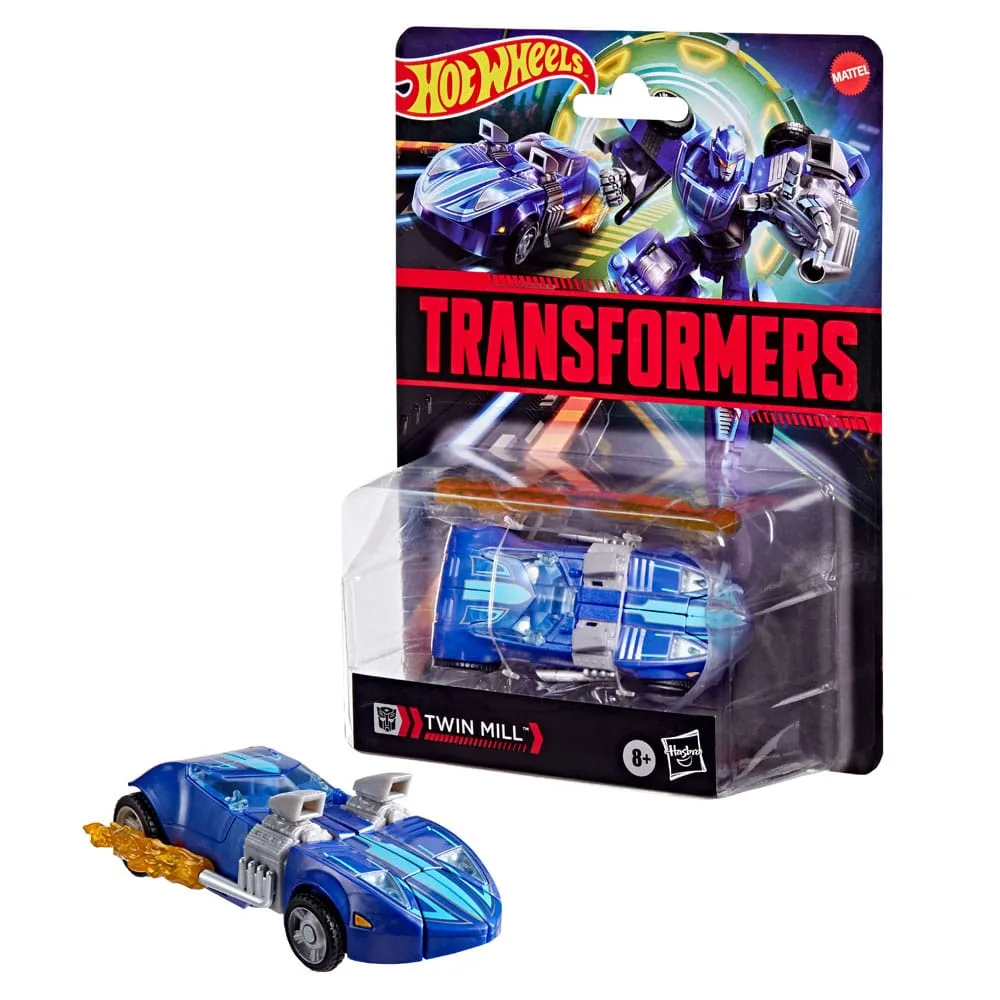 Hot Wheels x Transformers Action Figure – Twin Mill 12.5 cm 9