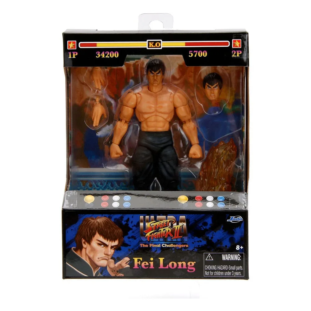Ultra Street Fighter II Actionfigur – Fei-Long 15 cm 5