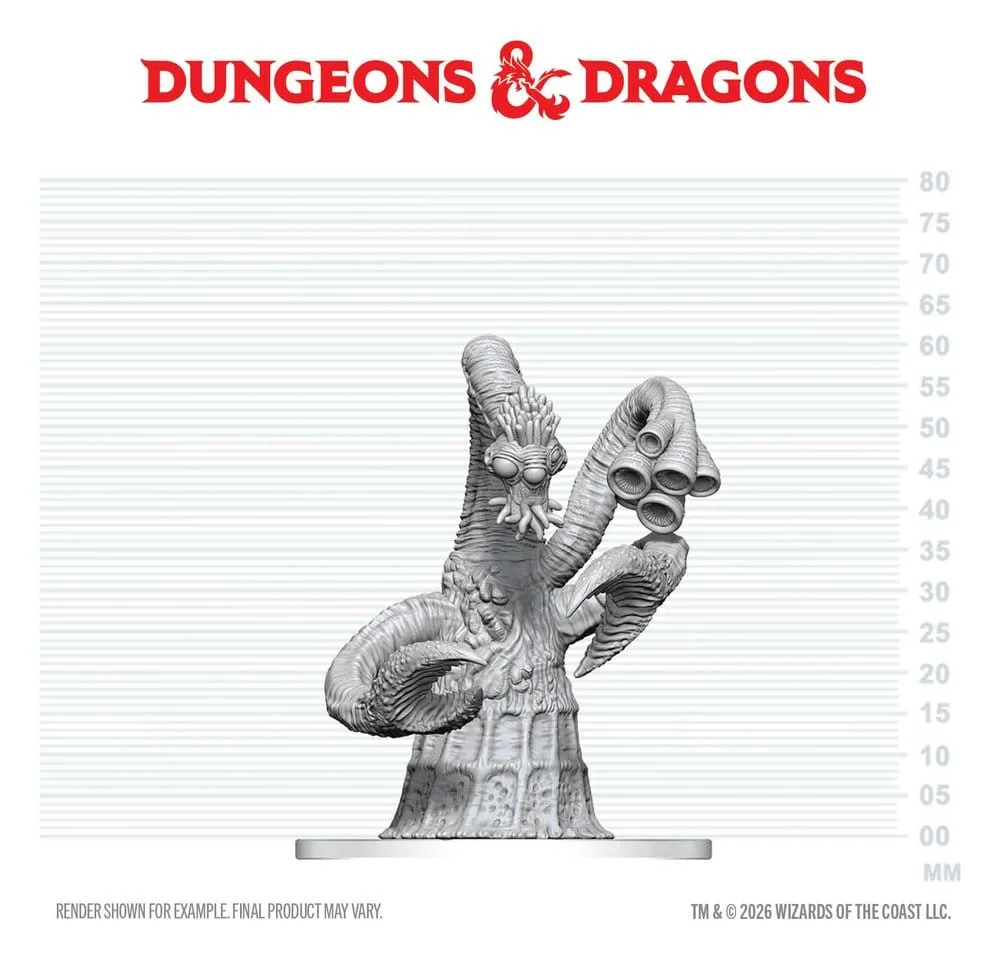 Dungeons & Dragons Unpainted Miniature – Yithian 14 cm 3