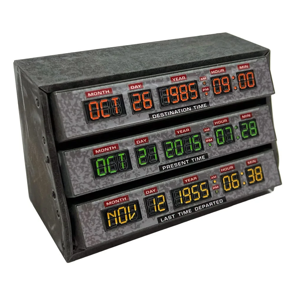 Back to the Future Prop Replica – Time Circuits 4 in 2