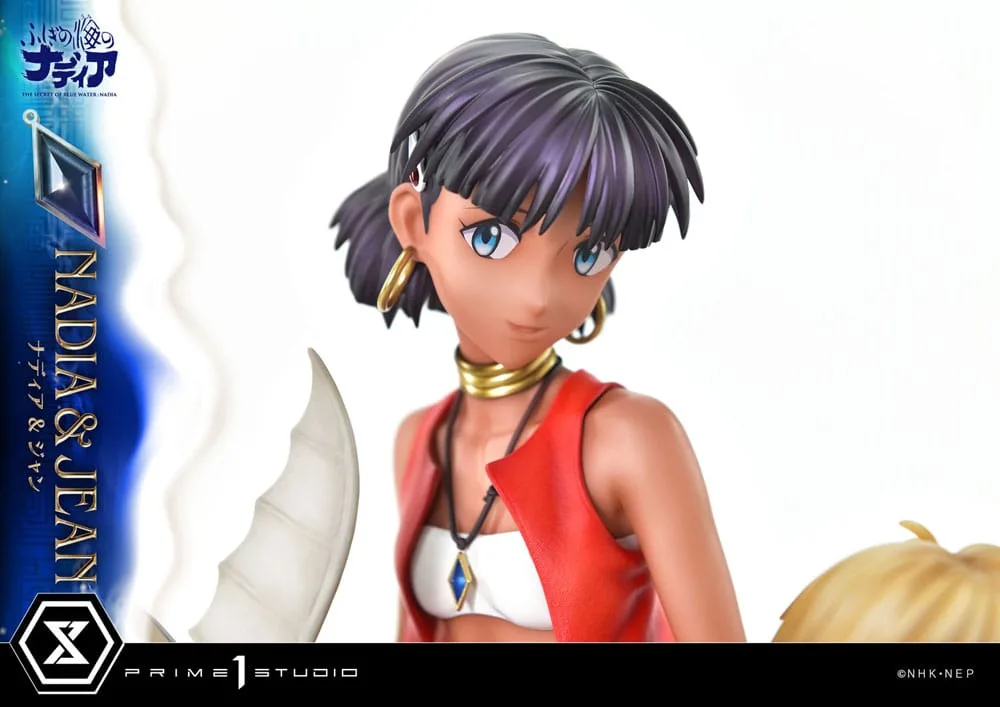 Nadia: The Secret of Blue Water Statue – Nadia & Jean 35 cm 9