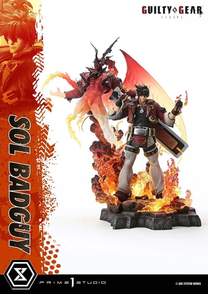 Guilty Gear Strive Statue – Sol Badguy Bonus Version 82 cm 25