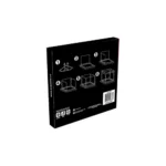Evoretro vitrinekubus – Modulair met UV-bescherming 25,4 cm 4