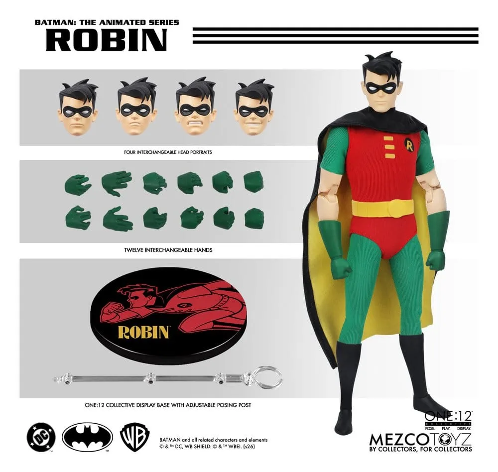 Batman The Animated Series Action Figure – Robin 1/12 Scale 17 cm 14