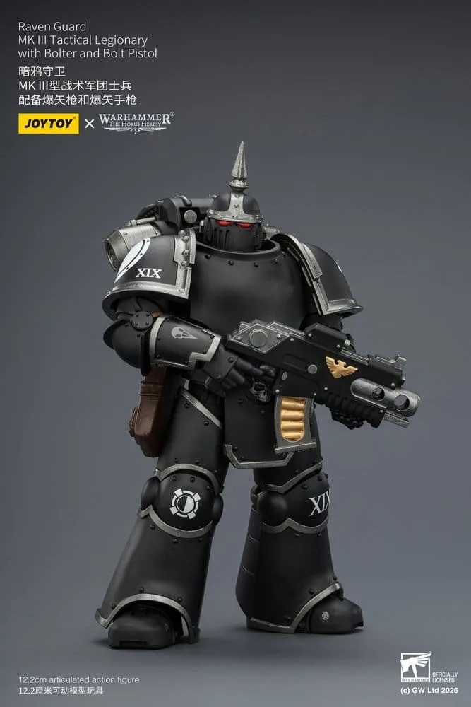 Warhammer 40K Action Figure – Raven Guard MK III Legionary 12.3 cm 3