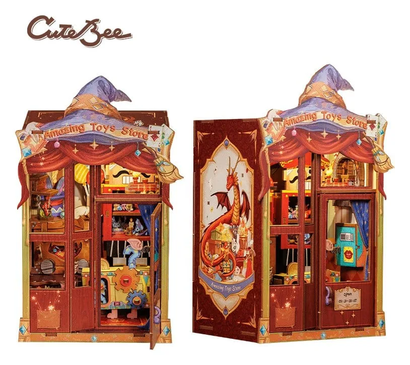 Speelgoedwinkel Book Nook – CuteBee Amazing Toy Store 17 x 12 cm 11