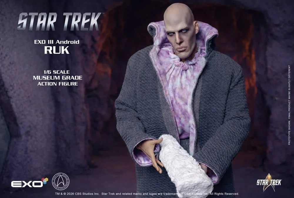 Star Trek Action Figure – Ruk EXO III Android 1/6 33 cm 5
